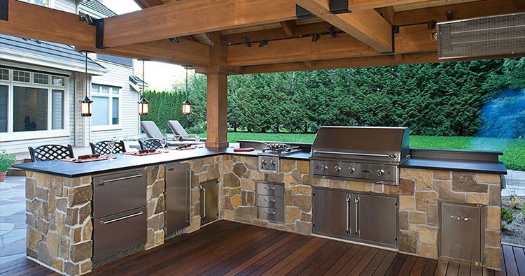 Custom Built Outdoor Kitchens Bbq, Do You Need A Permit For Outdoor Kitchen